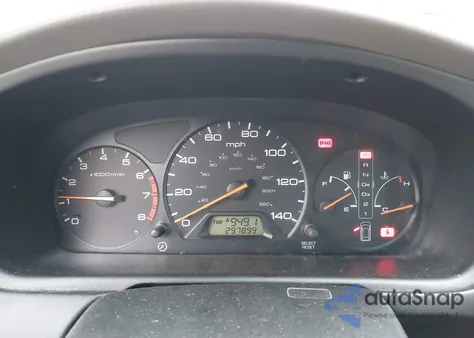 2001 Honda Odyssey Ex из США, поврежденный, VIN 2HKRL18611H512447